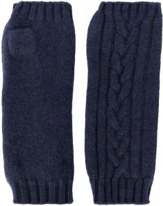 Pringle of Scotland Vingerloze handschoenen Blauw