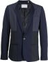Private Stock Blazer met enkele rij knopen Blauw - Thumbnail 1