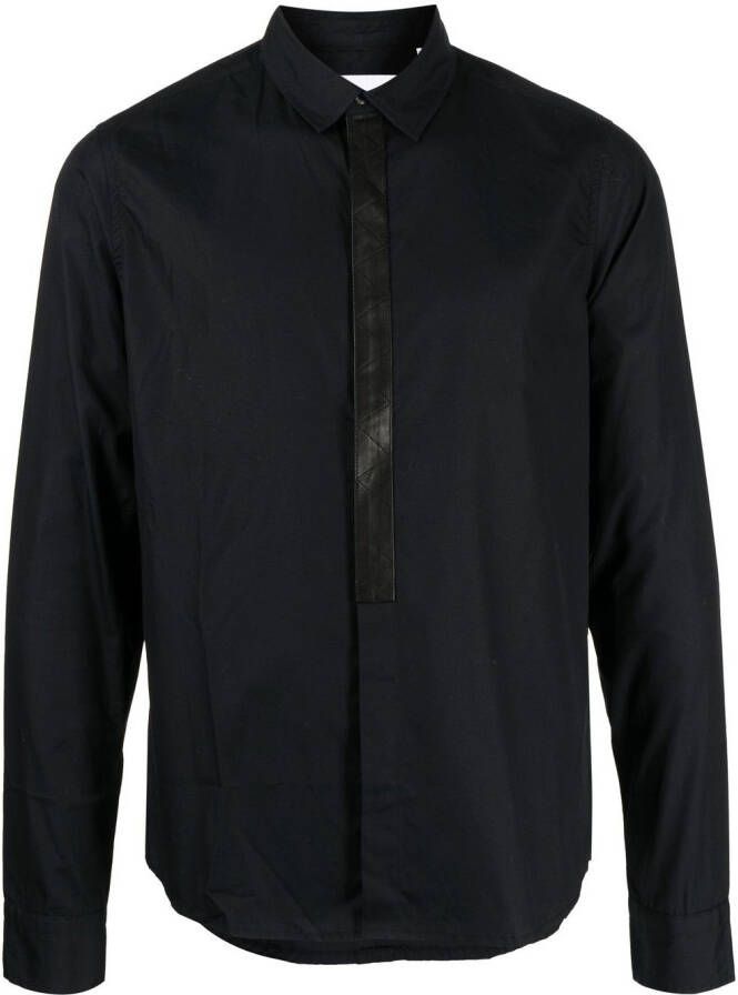 Private Stock Overhemd met print Zwart