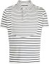 Private Stock Poloshirt met streep Wit - Thumbnail 1