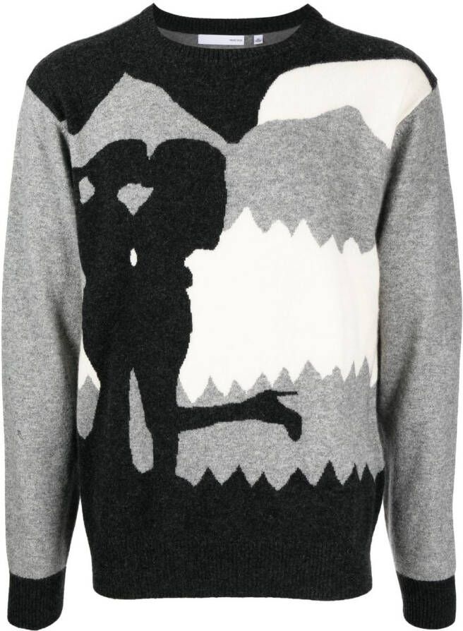 Private Stock Sweater met print Zwart