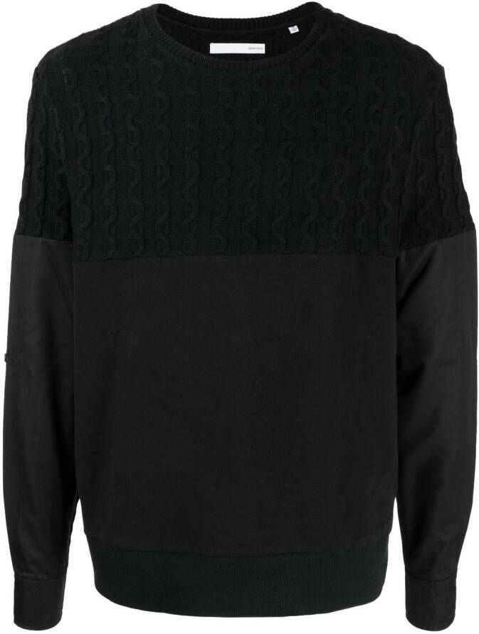 Private Stock Sweater met print Zwart