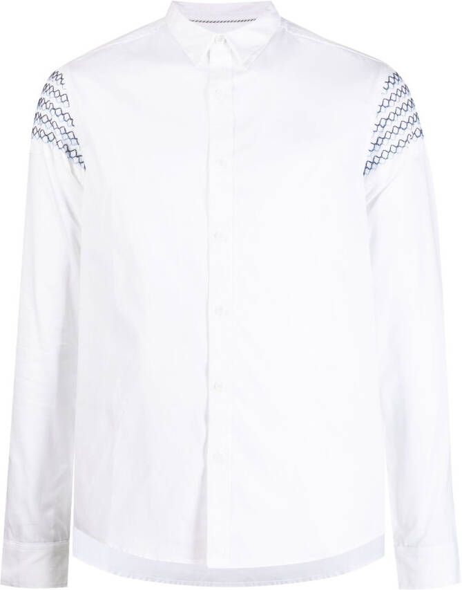 Private Stock T-shirt met borduurwerk Wit