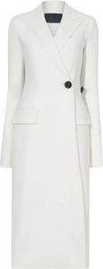 Proenza Schouler single-breasted button-front coat Wit
