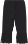 Proenza Schouler Bikershorts met franje Zwart - Thumbnail 1