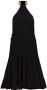 Proenza Schouler Mini-jurk met halternek Zwart - Thumbnail 1