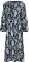 Proenza Schouler Jurk met slangenprint Zwart - Thumbnail 1