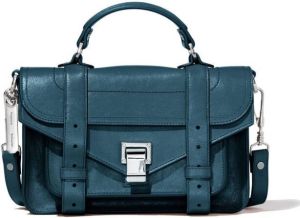 Proenza Schouler PS1 Tiny satchel bag Blauw