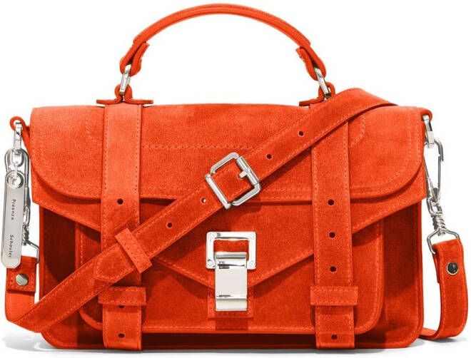 Proenza Schouler PS1 Tiny boekentas Rood