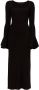 Proenza Schouler Mini-jurk met flared mouwen Zwart - Thumbnail 1
