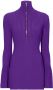 Proenza Schouler Ribgebreide top Paars - Thumbnail 1