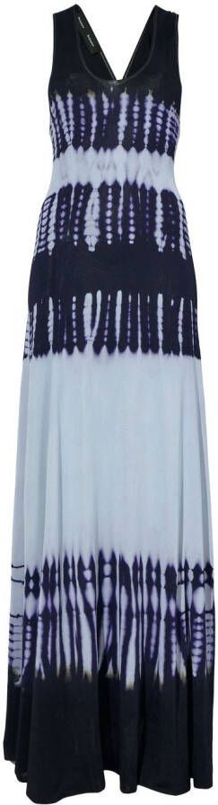 Proenza Schouler Midi-jurk met tie-dye print Blauw