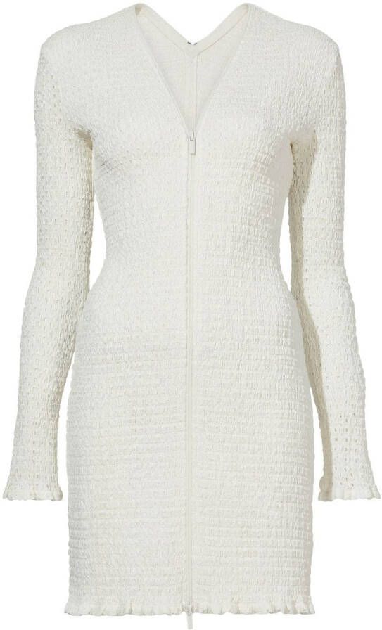 Proenza Schouler White Label Broderie anglaise jurk Wit