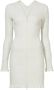 Proenza Schouler White Label Broderie anglaise jurk Wit - Thumbnail 1