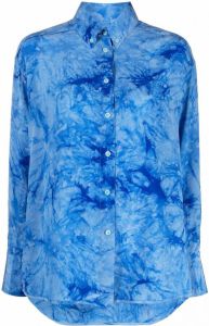 Proenza Schouler White Label Button-down blouse Blauw