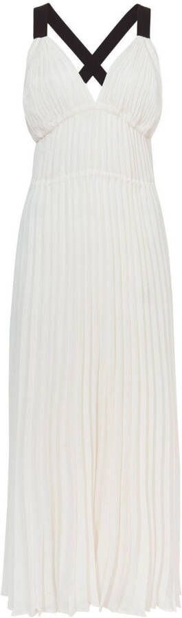 Proenza Schouler White Label Geplooide jurk Wit