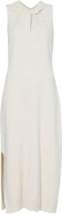 Proenza Schouler White Label Jurk met gedraaide voorkant Wit