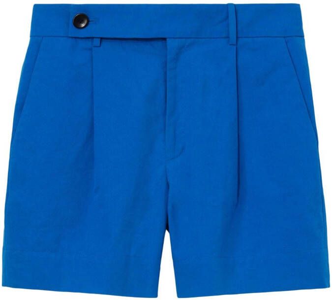Proenza Schouler White Label Low waist shorts Blauw