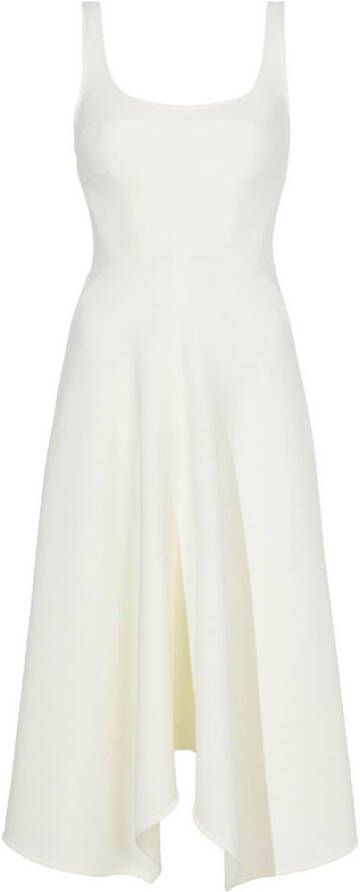 Proenza Schouler White Label Midi-jurk met bustier Wit