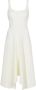 Proenza Schouler White Label Midi-jurk met bustier Wit - Thumbnail 1