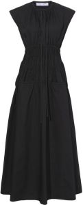 Proenza Schouler White Label Midi-jurk met uitgesneden detail Zwart