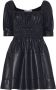 Proenza Schouler White Label Mini-jurk van imitatieleer Zwart - Thumbnail 1