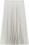 Proenza Schouler White Label Plooirok van imitatieleer Wit - Thumbnail 1