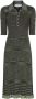 Proenza Schouler White Label Polojurk met print Blauw - Thumbnail 1