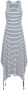 Proenza Schouler White Label Ribgebreide jurk Blauw - Thumbnail 1