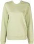 Proenza Schouler White Label Sweater met gedraaid detail Groen - Thumbnail 1