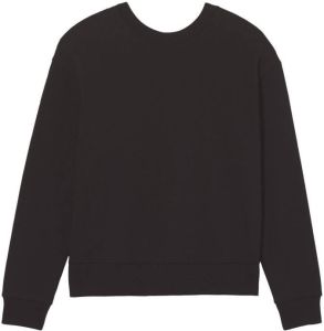 Proenza Schouler White Label Sweater met gedraaid detail Zwart