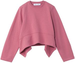Proenza Schouler White Label Sweater met ruche afwerking Roze