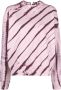 Proenza Schouler White Label Sweater met tie-dye print Roze - Thumbnail 1