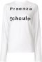 Proenza Schouler White Label T-shirt met lange mouwen Wit - Thumbnail 1