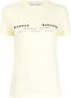 Proenza Schouler White Label T-shirt met logoprint Geel - Thumbnail 1