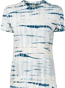 Proenza Schouler White Label T-shirt met tie-dye print Wit