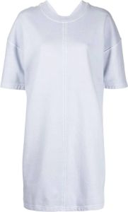Proenza Schouler White Label T-shirtjurk met vlakken Blauw
