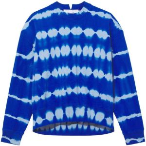 Proenza Schouler White Label tie dye-print sweatshirt Blauw
