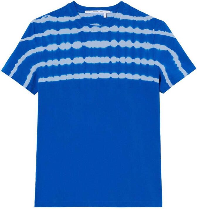 Proenza Schouler White Label T-shirt met tie-dye print Blauw