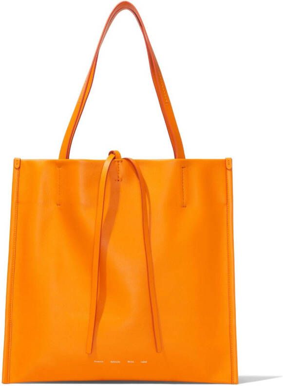 Proenza Schouler White Label Twin Nappa shopper Oranje