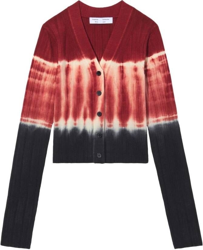 Proenza Schouler White Label Vest met print Oranje