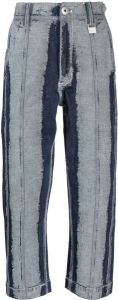 PRONOUNCE Jeans met tie-dye print Blauw
