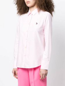 PS Paul Smith Blouse met logopatch Roze