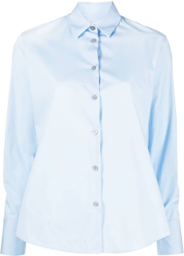 PS Paul Smith Button-down blouse Blauw
