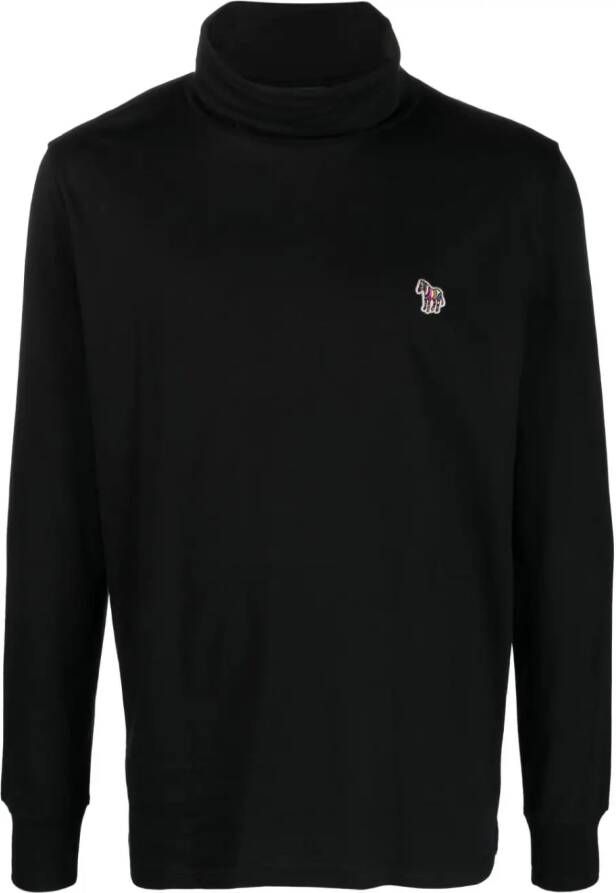 PS Paul Smith Coltrui met zebrapatch Zwart