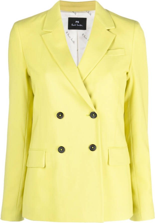 PS Paul Smith Blazer met dubbele rij knopen Groen