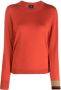 PS Paul Smith fine-knit wool-blend jumper Oranje - Thumbnail 1