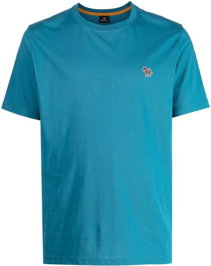PS Paul Smith Katoenen T-shirt Blauw