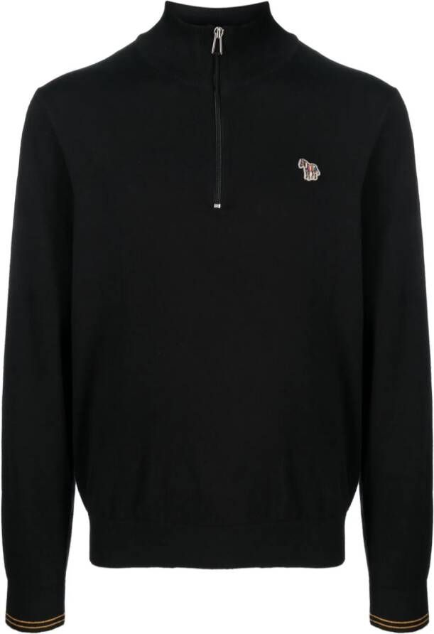PS Paul Smith Trui met logopatch Zwart