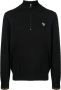 PS Paul Smith Trui met logopatch Zwart - Thumbnail 1